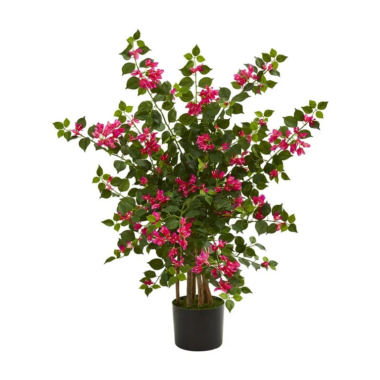 Nearly Natural 42" Bougainvillea Artificial Tree | Walmart (US)