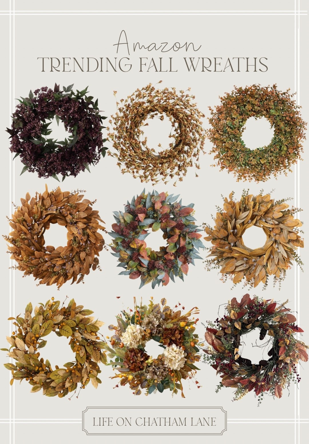 Trending Amazon fall wreaths! 🤎

#LTKHome #LTKSeasonal