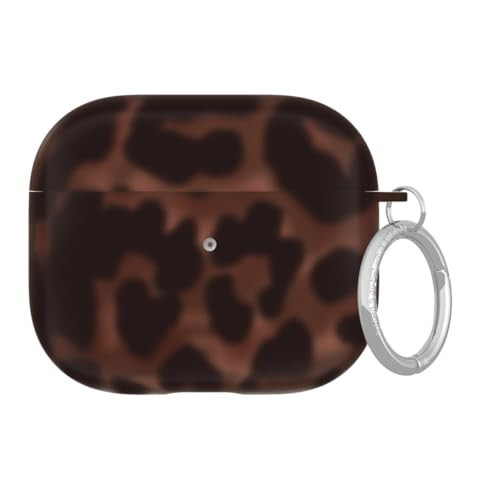 Velvet Caviar Compatible with AirPods 3rd Generation Case with Keychain - Cute Protective Hard AirPod 3 Cases for Women - It Girl Leopard | Amazon (US)
