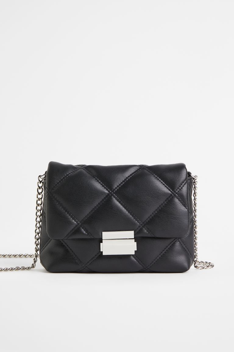 Quilted Mini Bag - Black - Ladies | H&M US | H&M (US + CA)