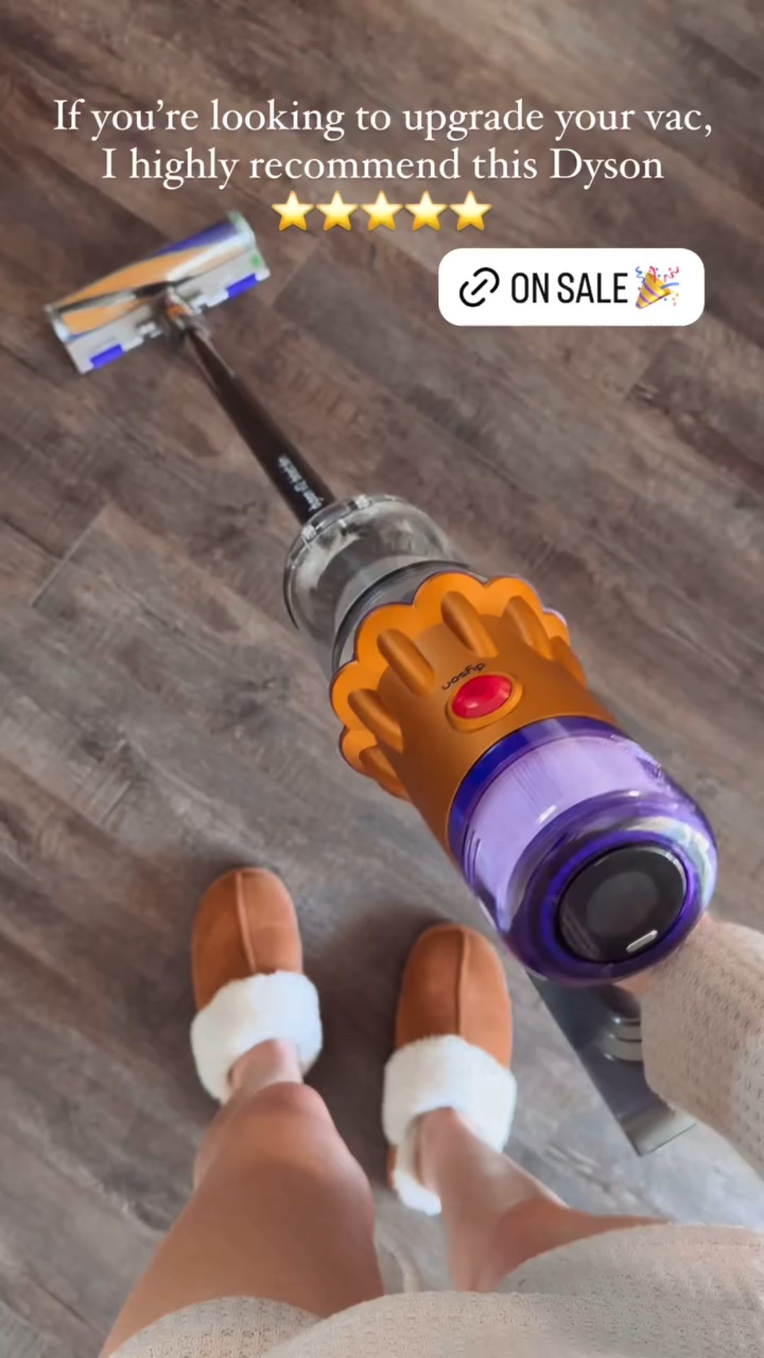 The best vac I’ve ever owned 💜 favorite feature is the green light that illuminates every spec of dust on the floor! 

Cordless cleaning vacuum  home finds on sale Dyson v12 detect

#LTKSaleAlert #LTKHome