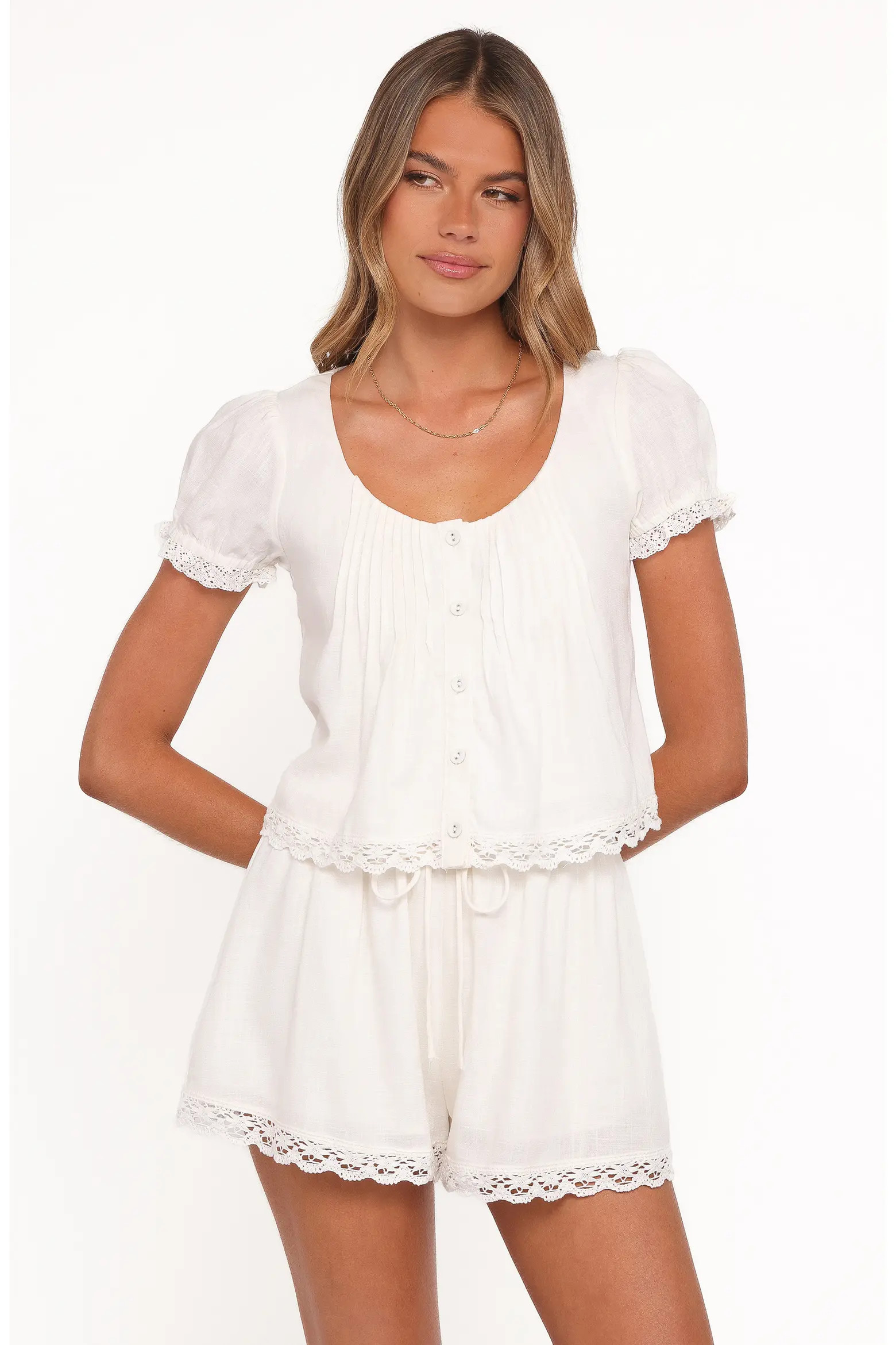 Elara Woven Shirt & Shorts (Women) | Nordstrom | Nordstrom