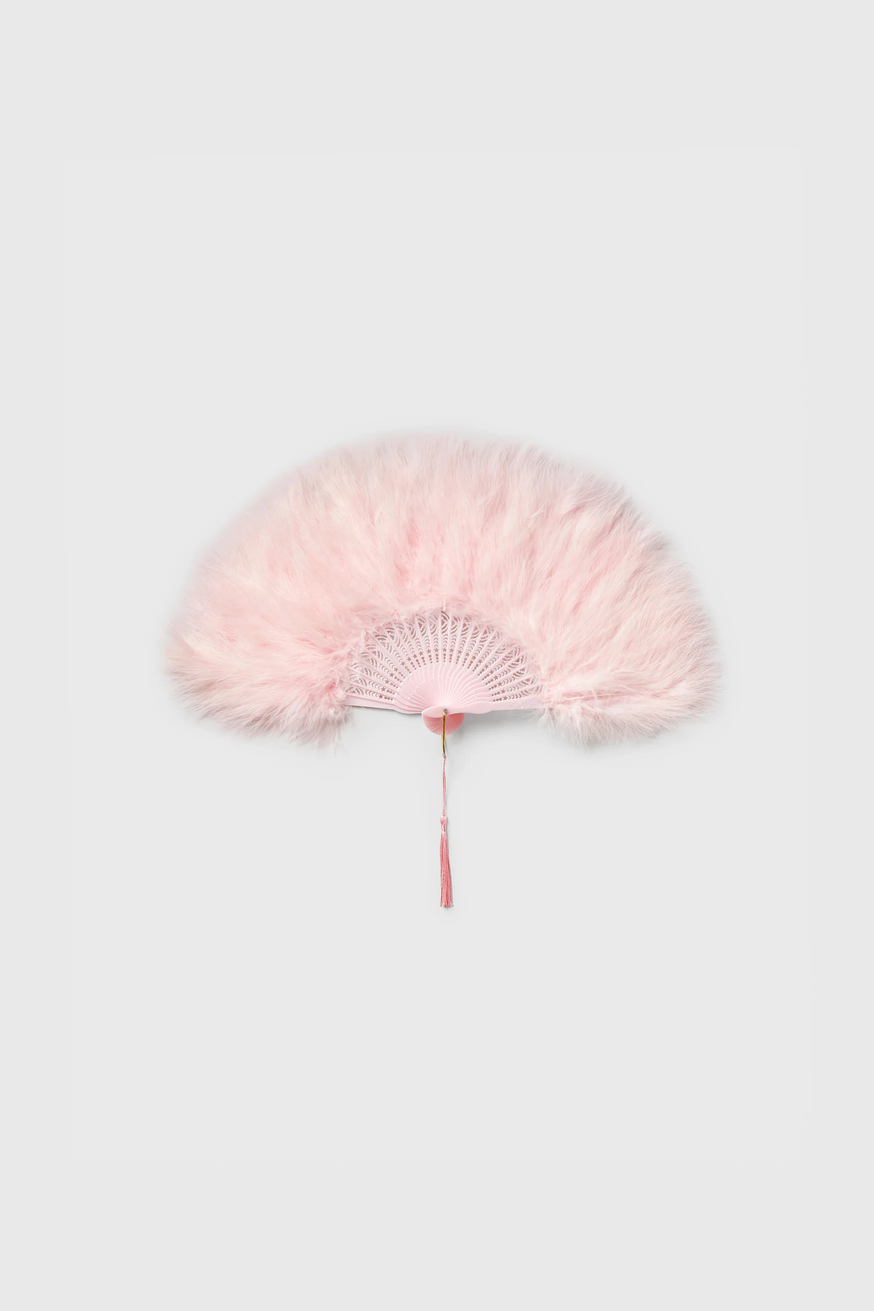 Shop 1920s Feather Fan - Marabou Feather Flapper Fan | BABEYOND | BABEYOND