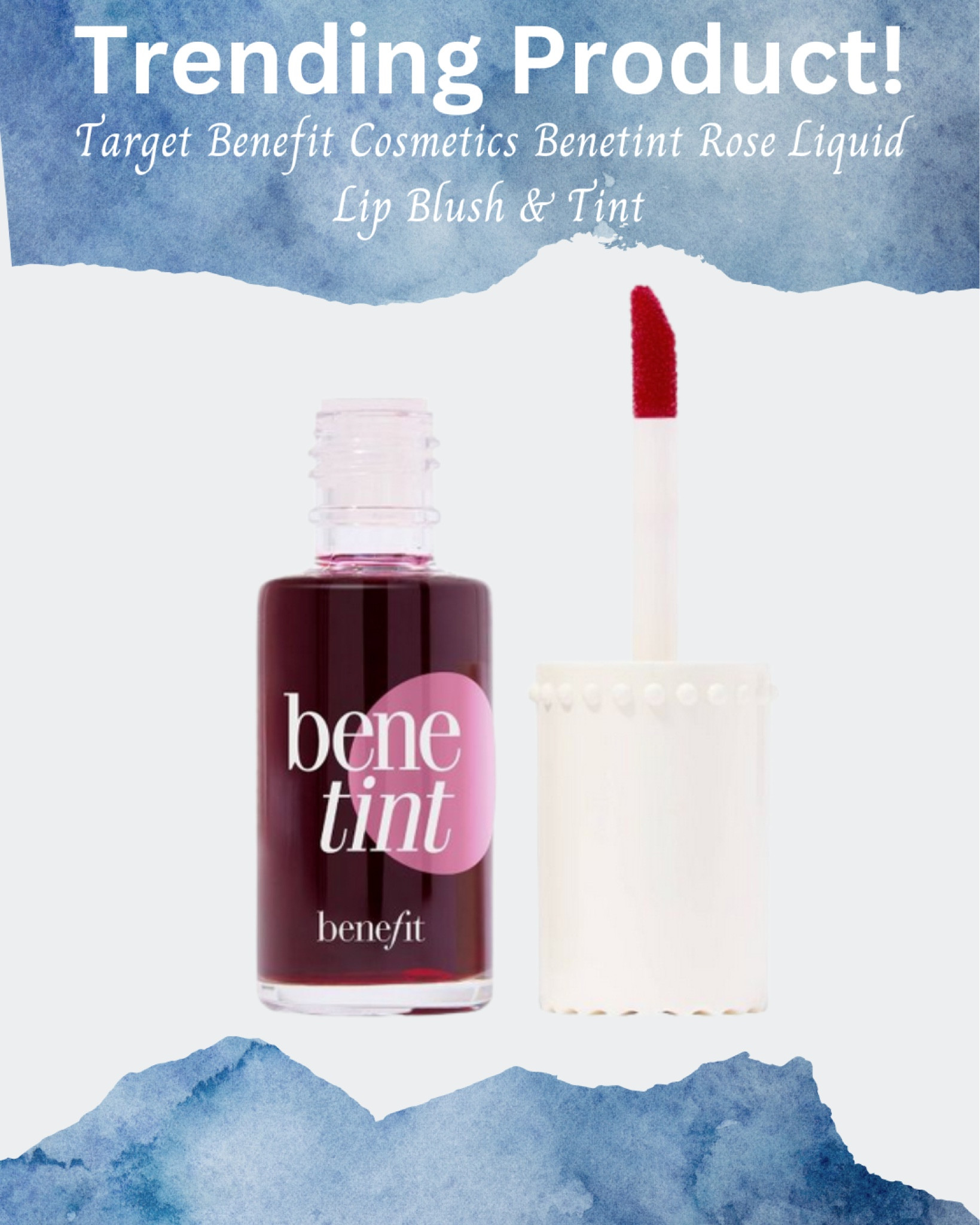Check out this trending product Benefit Cosmetics benetint rose liquid lip blush and tint at Target

Beauty, skincare, makeup

#LTKbeauty #LTKFind #LTKSeasonal