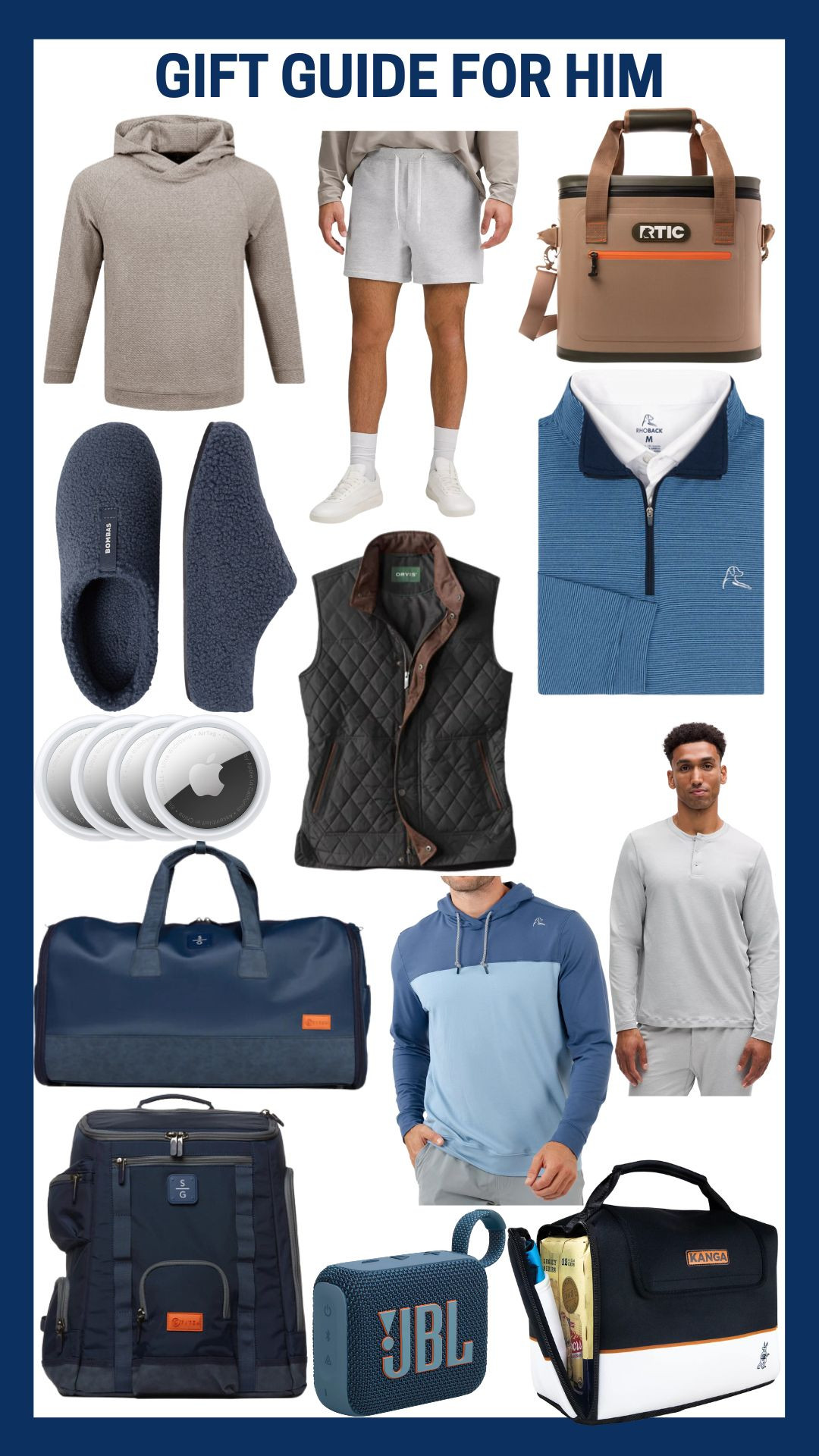 Gift guide for him





men gift guide, boyfriend christmas gift, husband christmas gift, stitch golf, rhoback, lululemon mens 

 #LTKGiftGuide #LTKHoliday #LTKMens