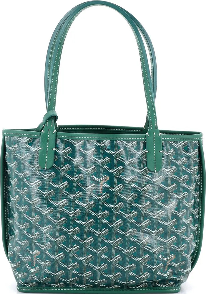 Anjou Reversible Tote Coated Canvas Mini | Nordstrom
