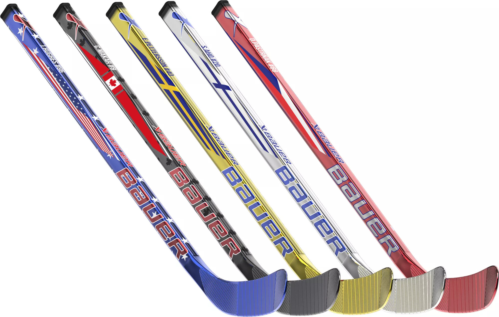Bauer International Mystery Mini Hockey Sticks, LH, Metallic | DICK'S Sporting Goods