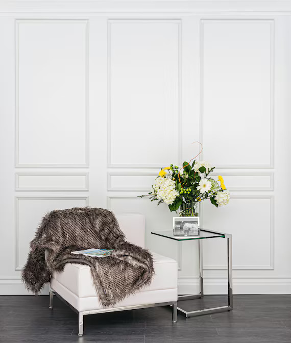 Self-Adhering Moulding ~ Nine Piece Applied Wall Moulding Kit ~ Get the Custom, High-End Look, Qu... | Etsy (US)