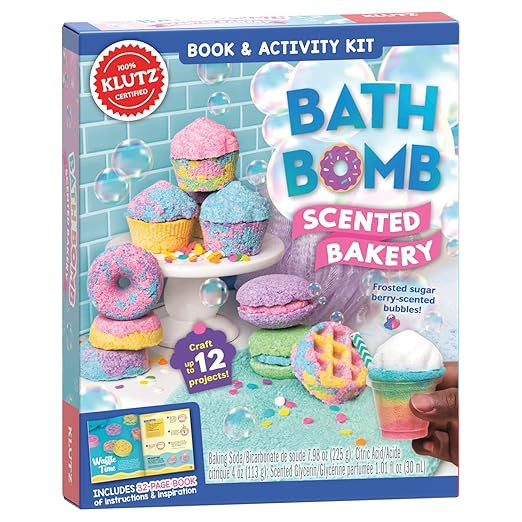 KLUTZ Bath Bomb Scented Bakery Craft Kit Small      Hardcover | Amazon (US)