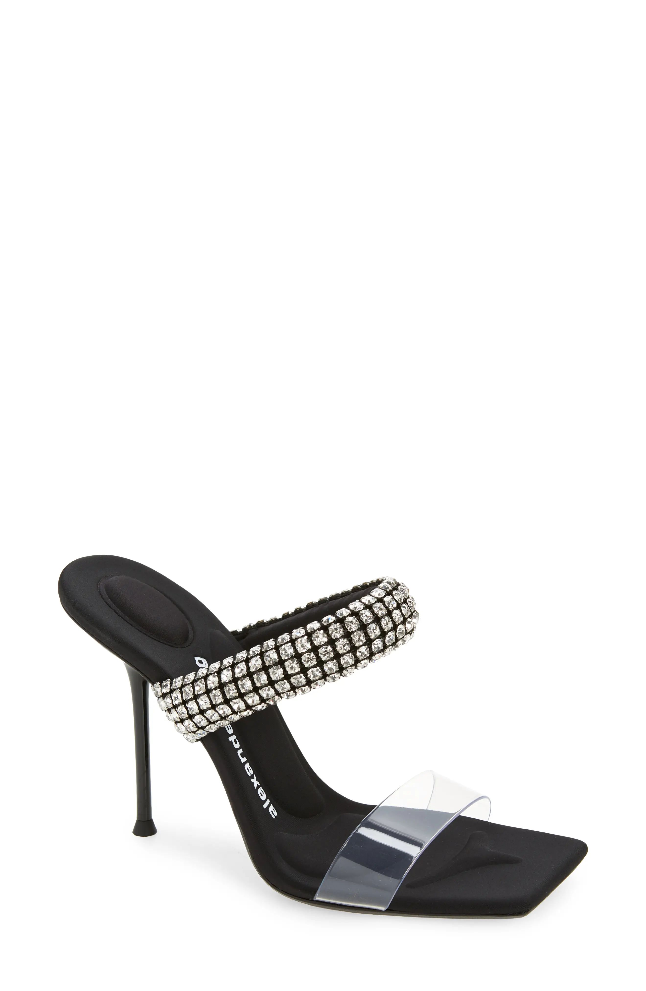 Alexander Wang Julie Padded Slide Sandal in Black at Nordstrom, Size 6.5Us | Nordstrom