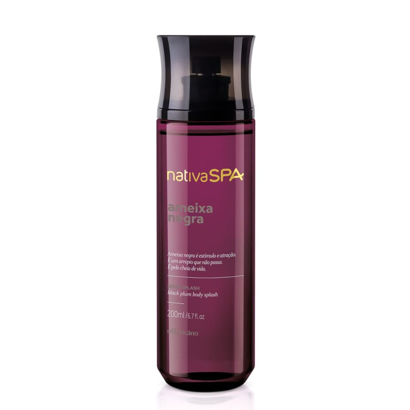 Desodorante Colônia Body Splash Nativa SPA Ameixa Negra 200ml | oBoticario (BR)