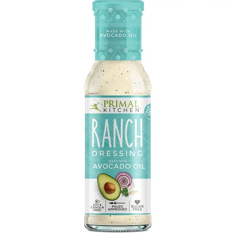 Primal Kitchen Avocado Oil Ranch Salad Dressings & Marinade, 8 Fl Oz | Walmart (US)