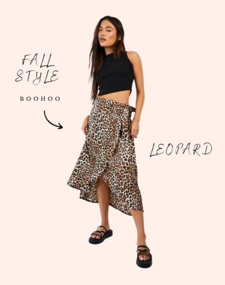 Style this skirt with an oversized hoody and you are ready to go!🖤 #leopard #fallautumn 

#LTKsalealert #LTKfindsunder100 #LTKstyletip