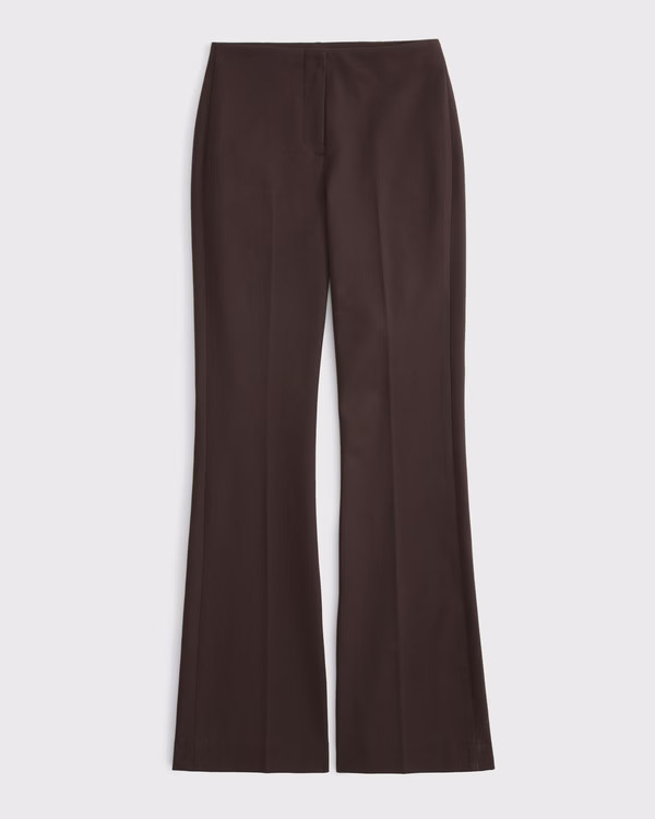 Curve Love A&F Forme Bootcut Pant | Abercrombie & Fitch (UK)