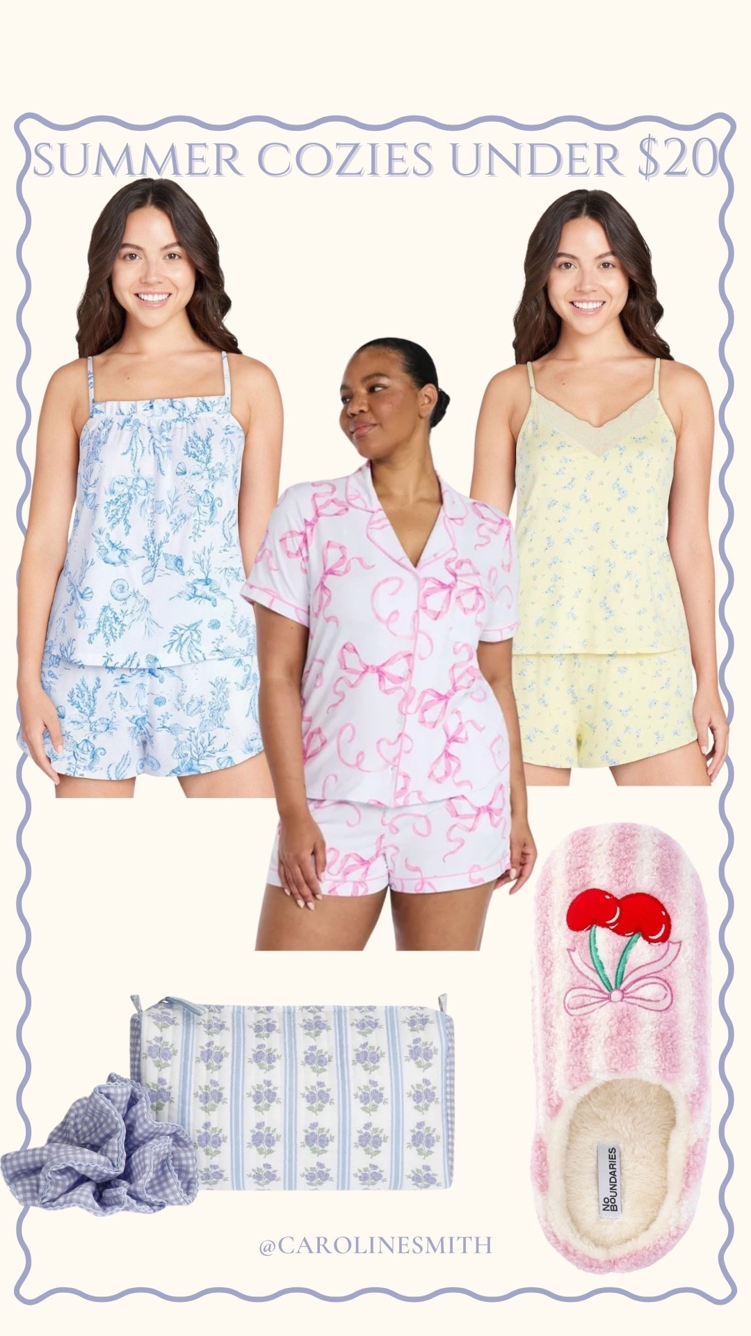 Summer cozies under $20!

Walmart style, pajamas, gifts for her, mom life, cherries, slippers, gift guide 

#LTKBeauty #LTKSeasonal #LTKmomlife