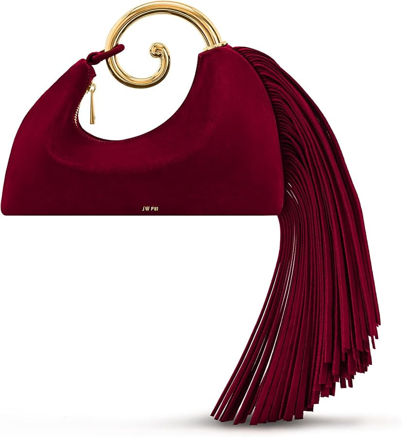JW PEI Women's Nell Fringe Hardware Top Handle Bag | Amazon (US)