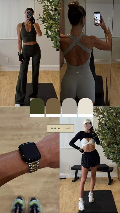 Roundup of my go-to gym outfits!  

 #LTKActive #LTKFindsUnder100 #LTKStyleTip