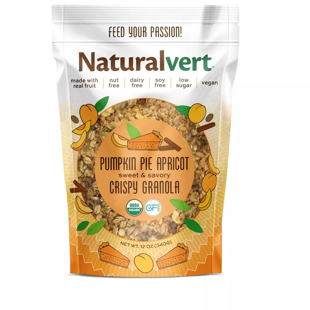 Naturalvert Organic, gluten-free, vegan granola (12oz ) | Target