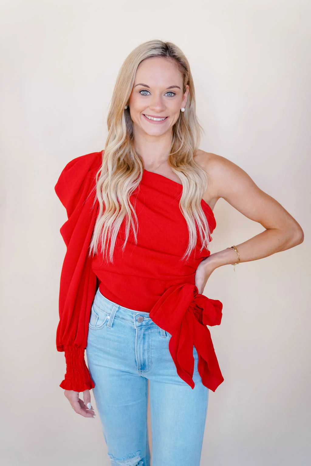 Break Down One Shoulder Blouse | Dress & Dwell