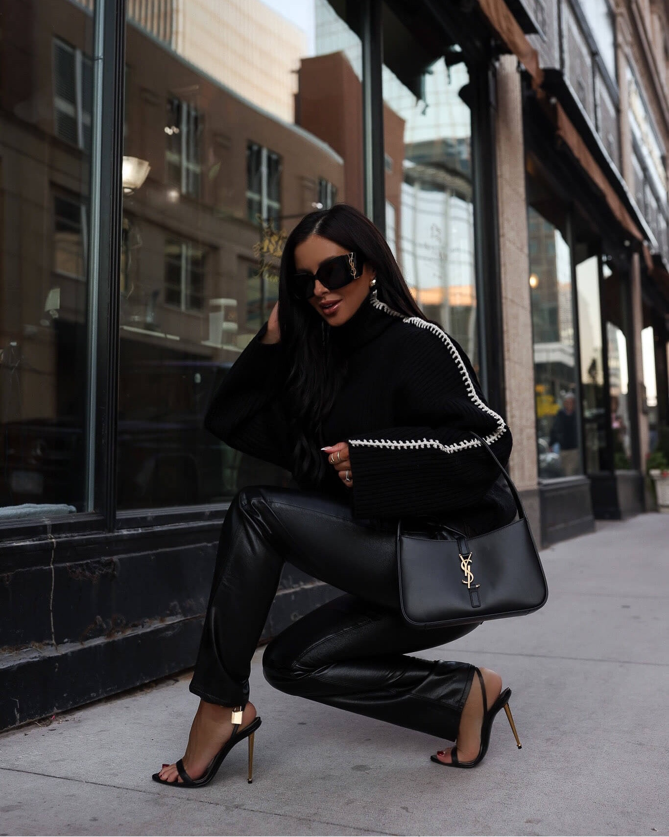 Casual fall outfit
Agolde faux legates pants 
Saks whipstitched sweater 

#LTKSaleAlert #LTKSeasonal #LTKStyleTip