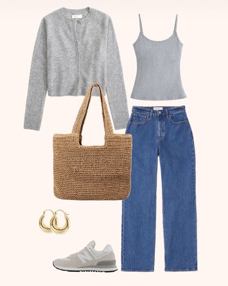 spring outfits, spring outfits 2024, spring outfits amazon, spring fashion, march outfit, casual spring outfits, spring outfit ideas, cute spring outfits, cute casual outfit, date night outfit, date night outfits, vacation outfit, resort outfit, spring outfit, resort wear, airport outfit, new balance sneakers, travel outfit, grey cardigan, abercrombie cardigan, grey tank, abercrombie jeans, medium wash jeans, straw totee

#LTKfindsunder100