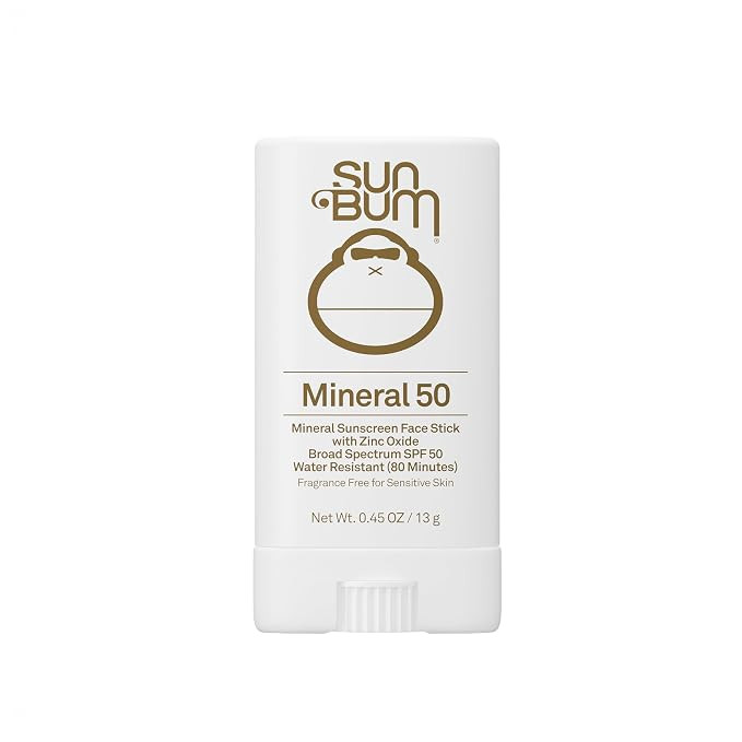 Sun Bum Mineral SPF 50 Face Stick Sunscreen - NEW FORMULA 2026 Water-Resistant Broad Spectrum Sun... | Amazon (US)