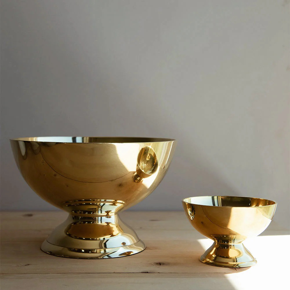Roan Iris Sundrift Bowl - Unlacquered Brass | Roan Iris