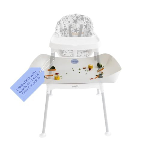 CATCHY - Food Catcher - Compatible with Evenflo 4-in-1 Eat & Grow High Chair + 11 Other High Chairs - Highchair Sold Separately - Baby & Toddler Food & Mess Catcher - Under High Chair Accessory | Amazon (US)