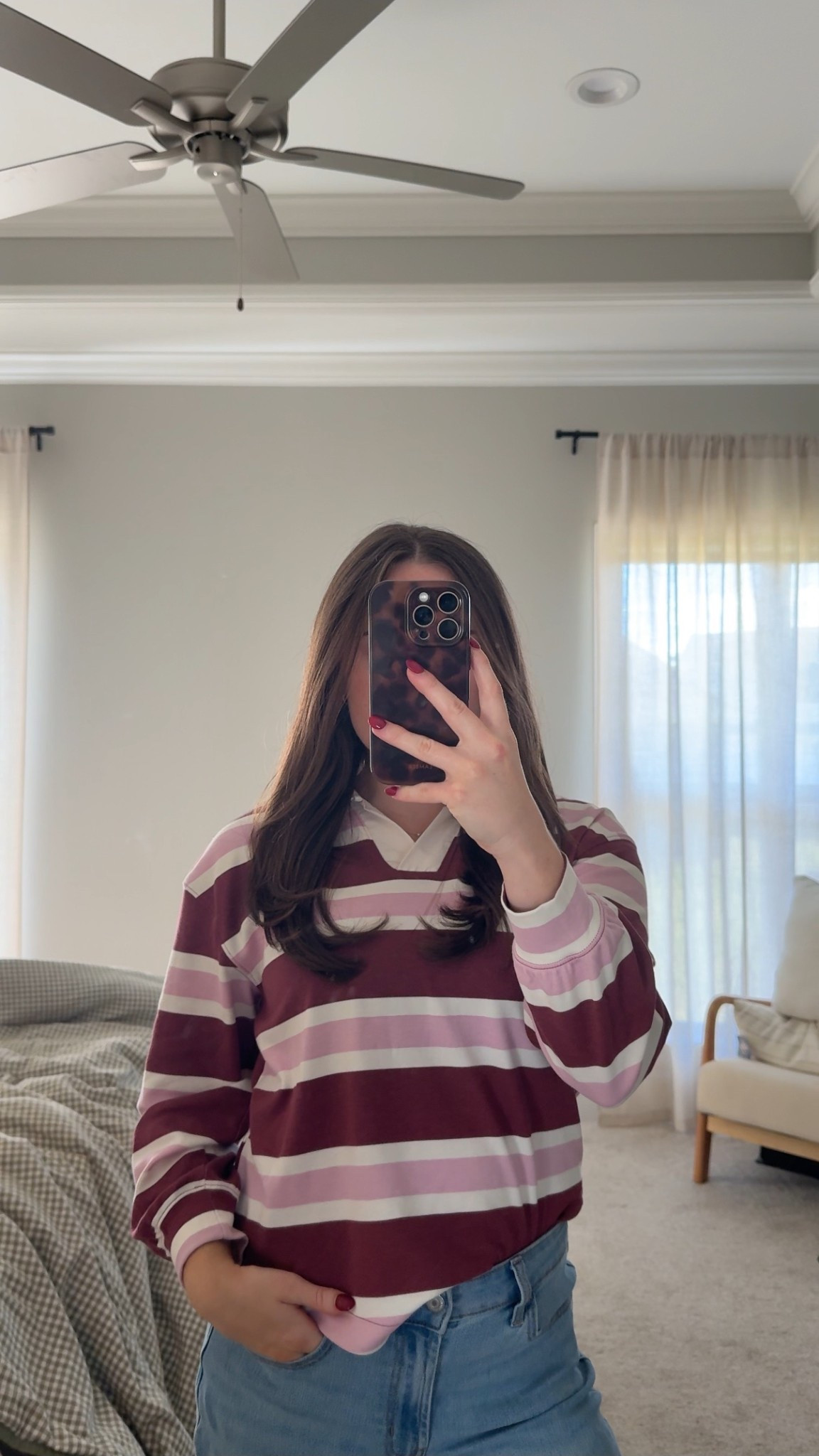 I’m wearing size L!! So much cheaper than the women’s version and just as cute 💅🏼

#LTKPetite #LTKSeasonal #LTKFindsUnder50