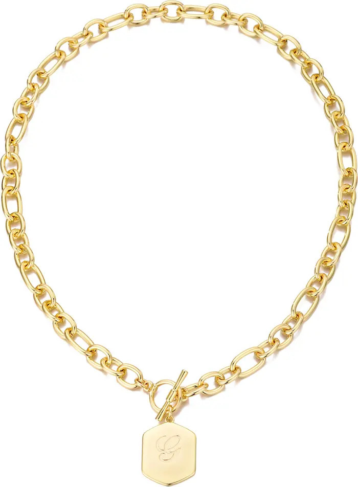 Monogram Initial Pendant Necklace | Nordstrom Rack
