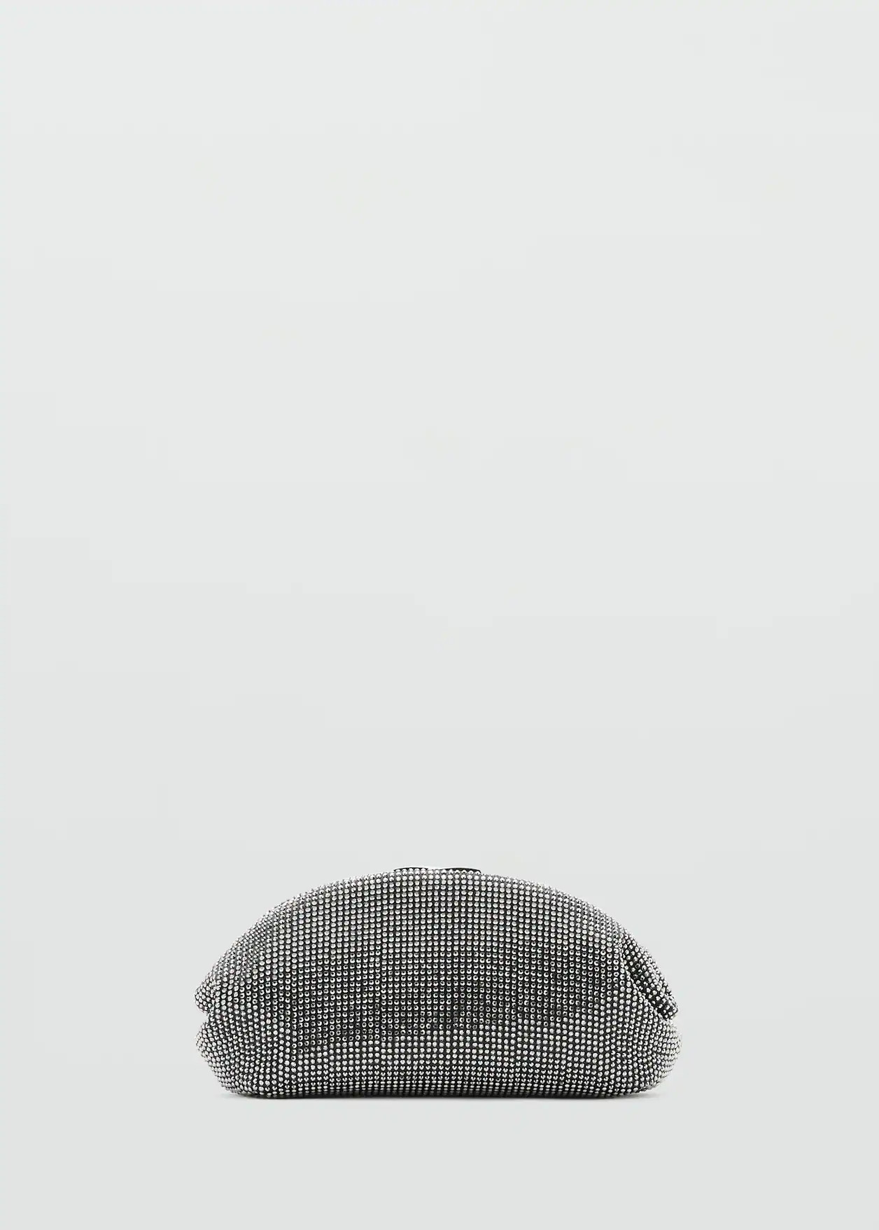 Crystal clutch bag | MANGO (UK)