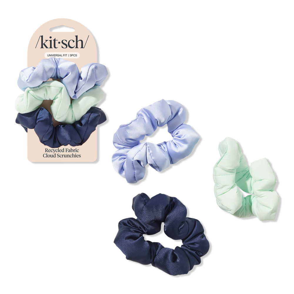 Kitsch Cloud Scrunchies 3 Piece Set - Garden Bouquet | Ulta