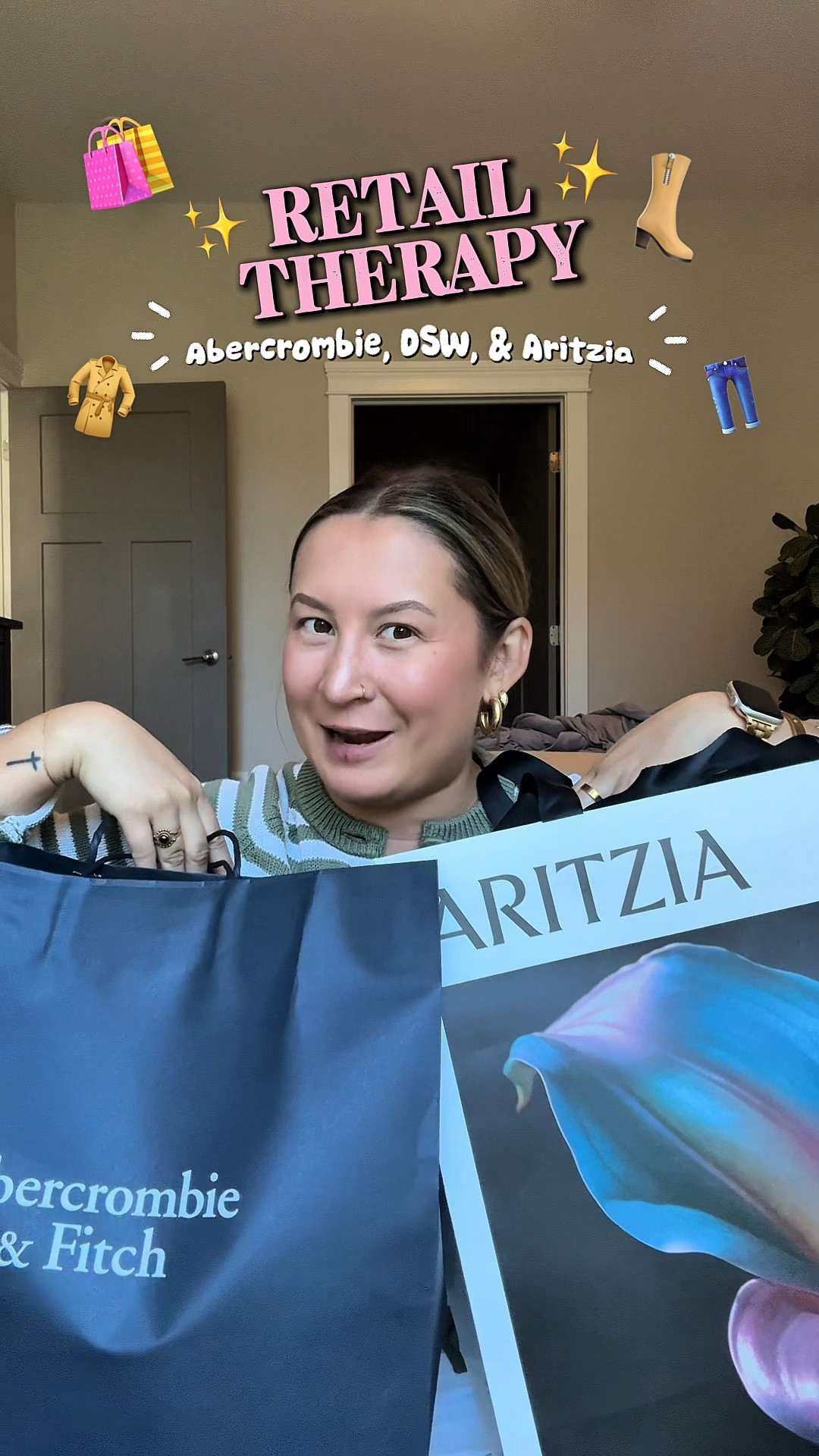 Latest retail therapy finds from Abercrombie, DSW, & Aritzia✨💗

Abercrombie set
Medium in top | 28 curve love in the skirt | 27 curve love in the jeans

DSW shoes
Size 6

Aritzia
Size medium 

#LTKFindsUnder100 #LTKSeasonal #LTKMidsize