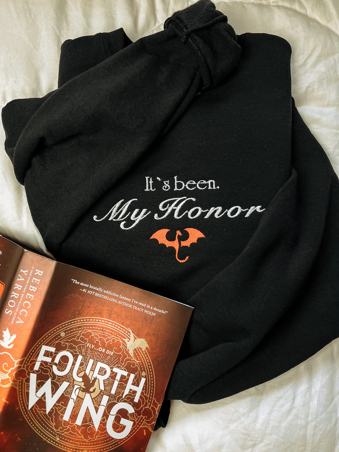 It's Been My Honor Liam Fourth Wing, Sweater,liam Sweatshirt, Fourth Wing Embroidered Sweater, Dr... | Etsy (US)