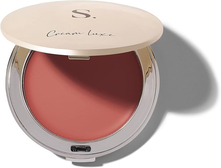 Cream Luxe Blush from Sculpted by Aimee Connolly (Peachy Pink) – 7g Vegan Multi-Purpose Blusher... | Amazon (UK)