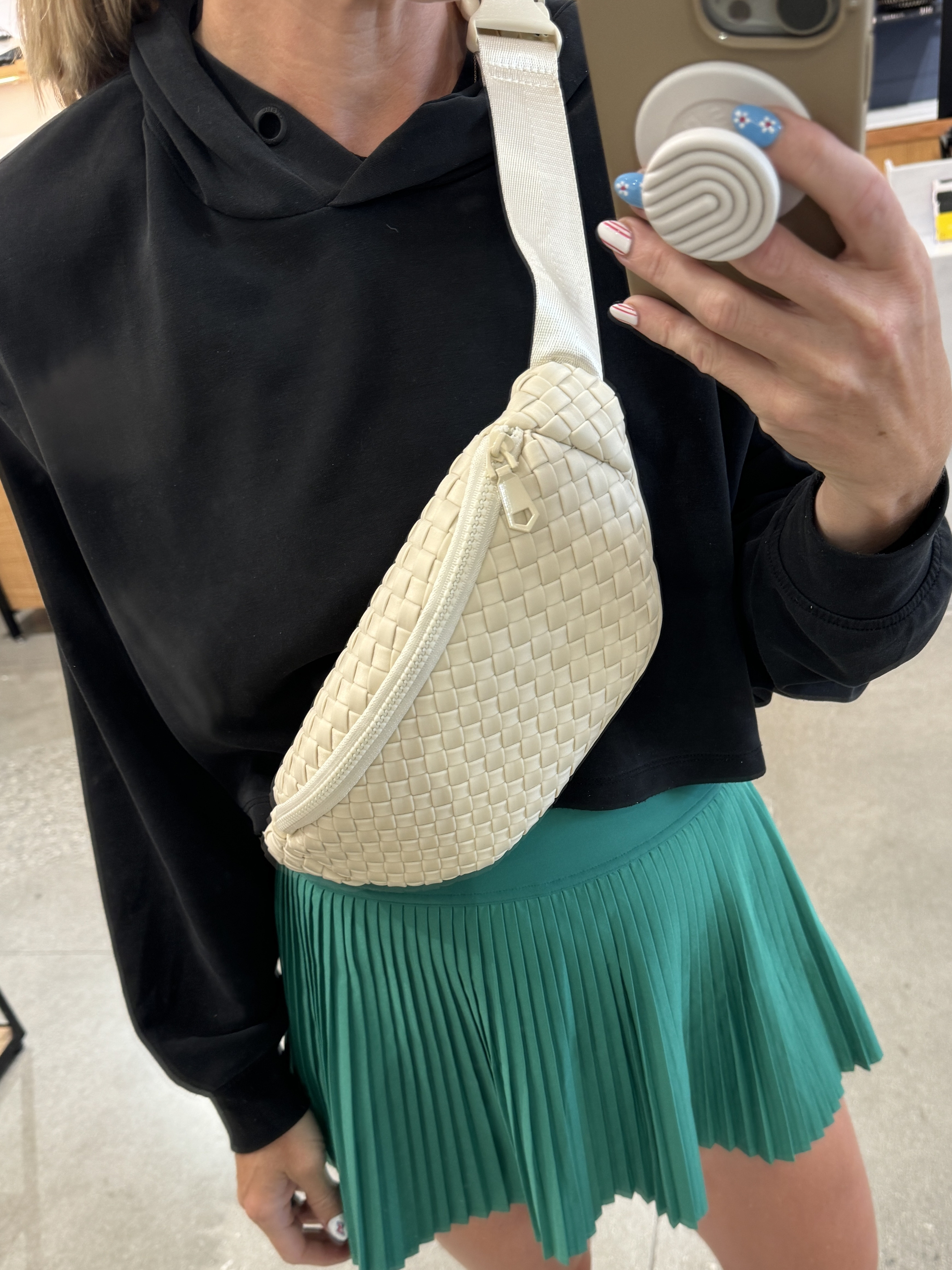 This woven fanny pack will be a great gift for her. It comes in multiple colors is sporty but still chic.

#FannyPack #GiftForHer #GiftsForMom #SlingBag #BeltBag 

#LTKSeasonal #LTKGiftGuide #LTKItBag