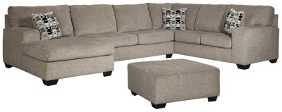 Ballinasloe 3-Piece Sectional with Ottoman | Ashley | Ashley Homestore
