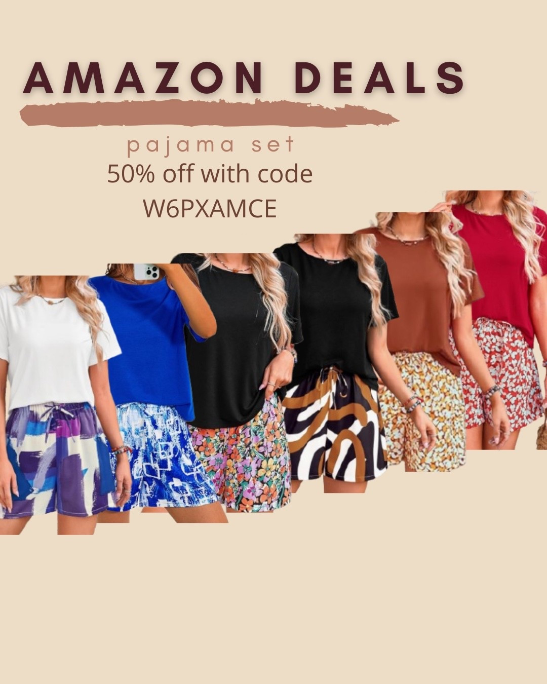 $14 ends 5/8

Amazon fashion
Amazon deals
Matching set
Pajama set
Lounge set
Cozy set

#LTKSaleAlert