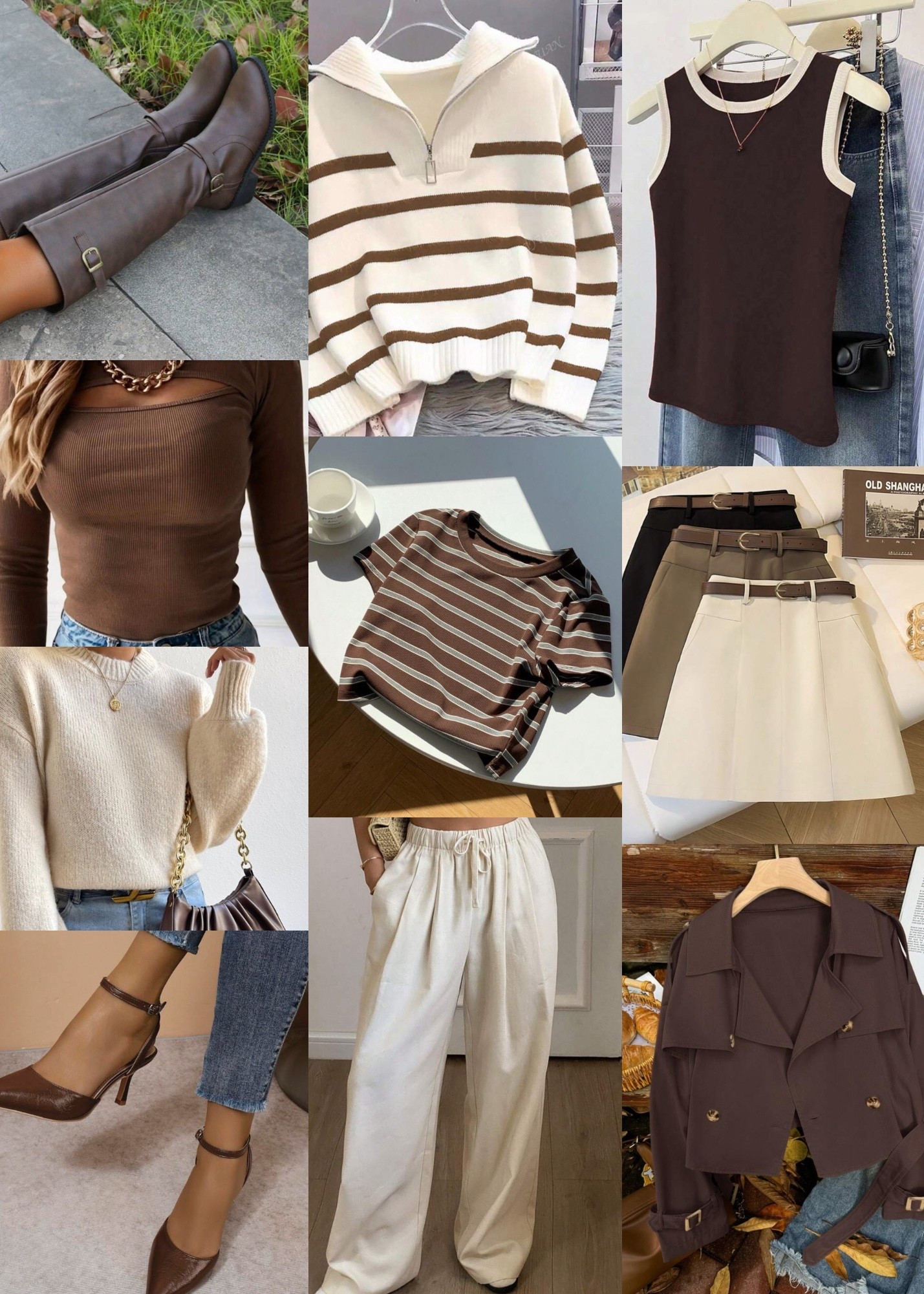 All my newest purchases from Shein for this autumn!🤎 

#LTKautumn #LTKmidsize