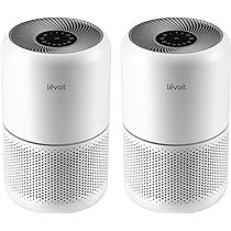 LEVOIT Air Purifier for Home Allergies and Pets Hair Smokers in Bedroom H13 True HEPA Filter, 24db F | Amazon (US)