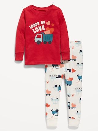 Unisex Snug-Fit Pajama Set for Toddler & Baby | Old Navy (US)