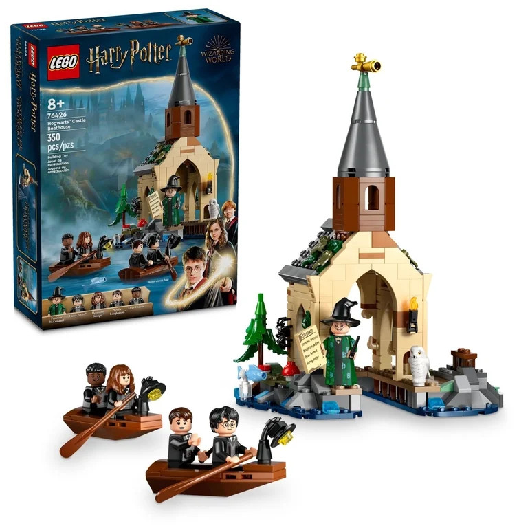 LEGO Harry Potter Hogwarts Castle Boathouse Building Set, Toy for Kids, Boys and Girls Ages 8-10,... | Walmart (US)