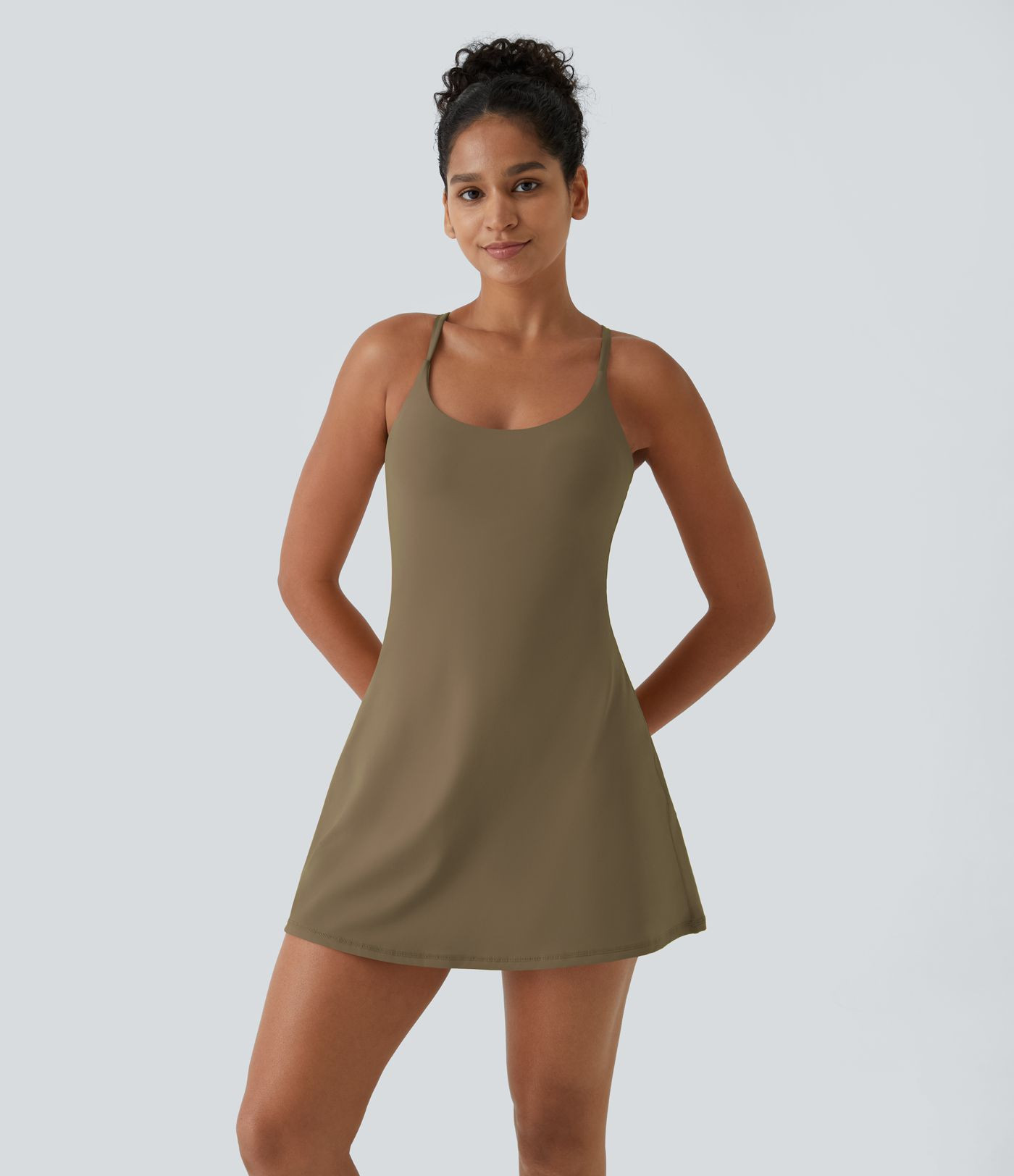 Women\u2019s SoftlyZero\u2122 Plush Backless Active Dress-Easy Peezy Edition - Halara | HALARA
