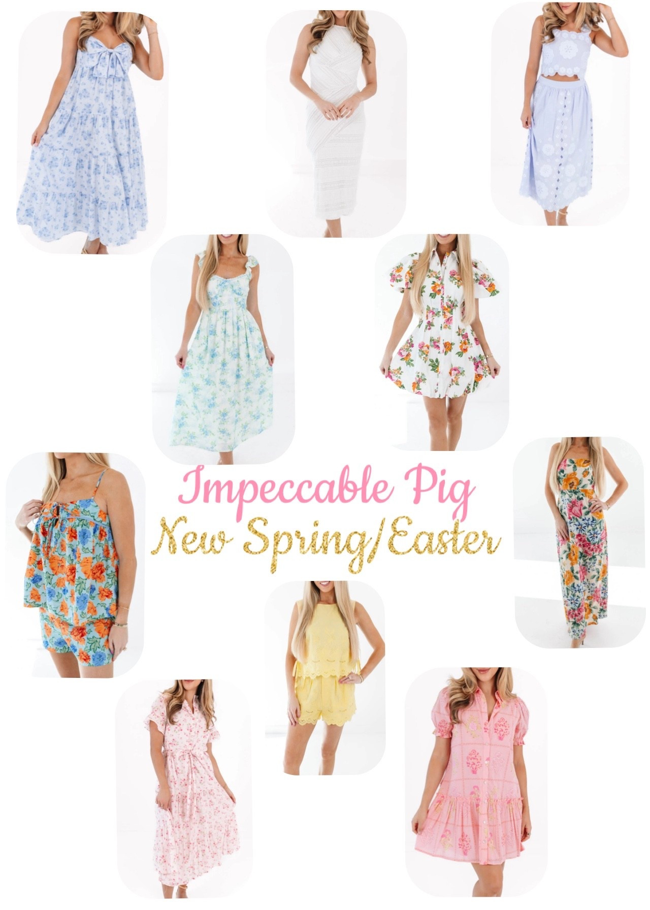 #impeccablepig spring and Easter looks are here! Be ready in the best pastels of the season and look perfect for everyday, weddings, baby showers and more! 

#LTKootd #LTKSeasonal #LTKWedding