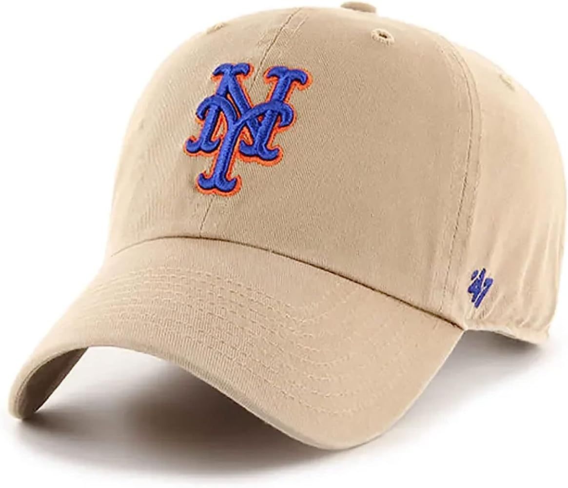 '47 New York Mets Clean Up Dad Hat Cap | Amazon (US)