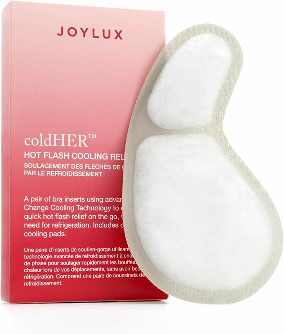 Joylux coldHER Cooling Bra Inserts | for Relief from Hot Moments | Midlife Care | Amazon (US)