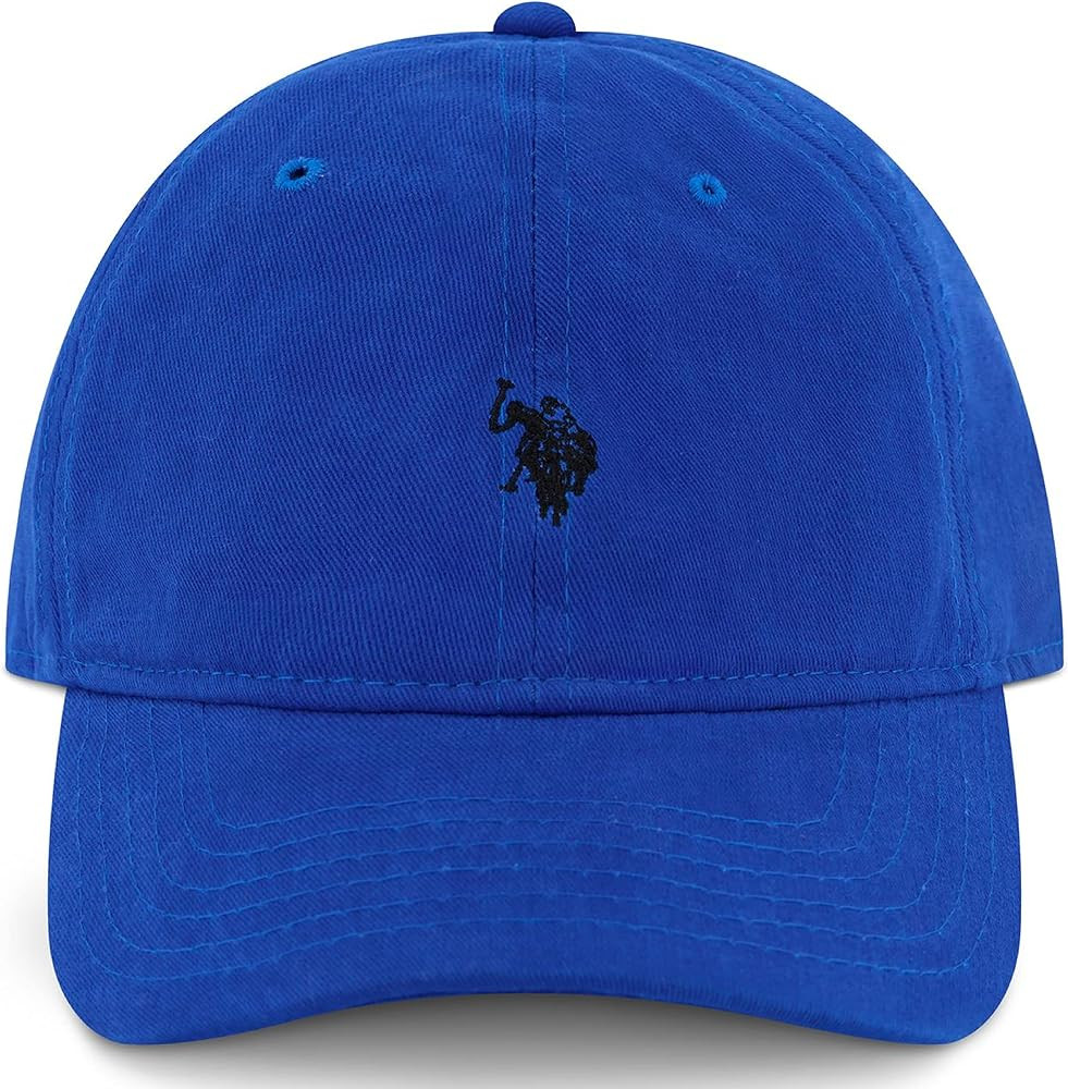U.S. Polo Assn. Small Polo Pony Logo Baseball Hat, 100% Cotton, Adjustable Cap | Amazon (US)