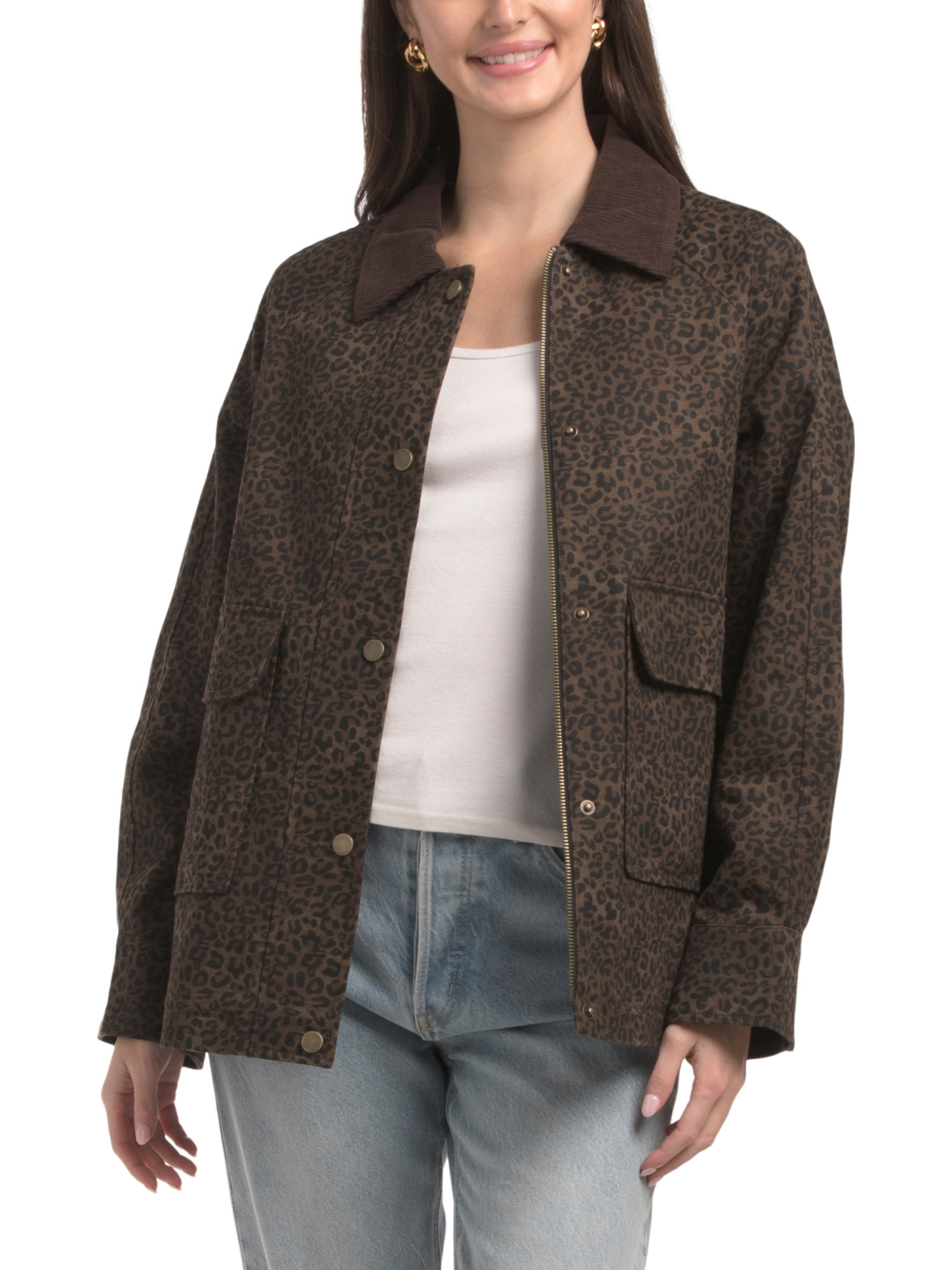 Leopard Barn Coat | Clothing | Marshalls | Marshalls