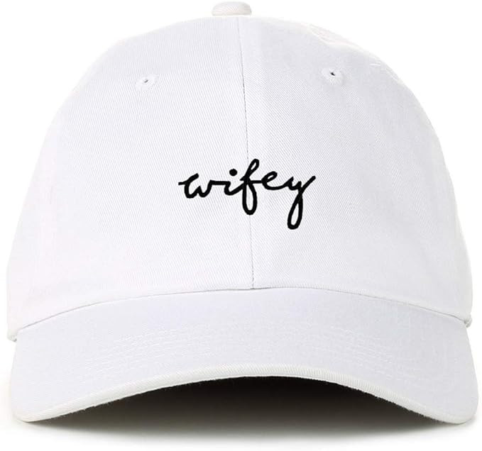 Tech Design Wifey Baseball Cap Embroidered Cotton Adjustable Dad Hat | Amazon (US)