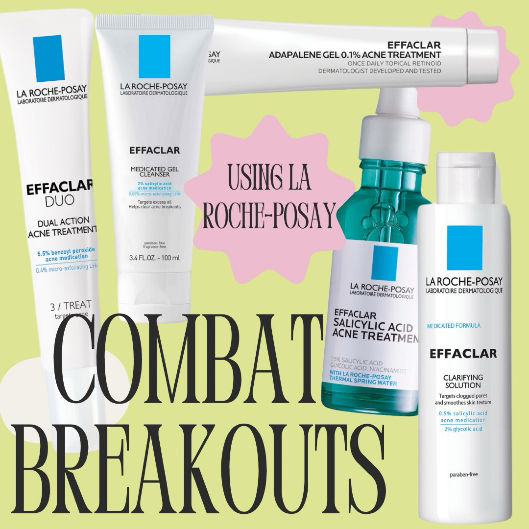 Lately I've experienced some breakouts so here are my go to products to combating acne from the La Roche-Posay acne line

#LTKActive #LTKSummerSales #LTKBeauty